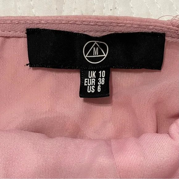 Missguided Pink Fringe Halter Romper - Picture 9 of 12